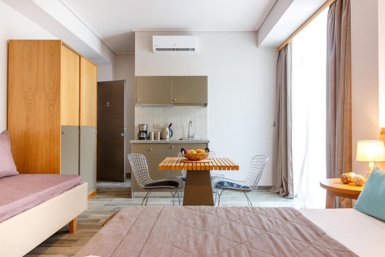 Rigas City Apartments Chrissi Akti Chania Exterior foto
