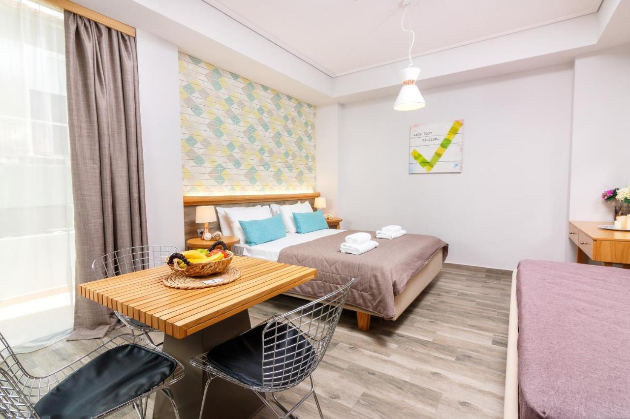 Rigas City Apartments Chrissi Akti Chania Exterior foto